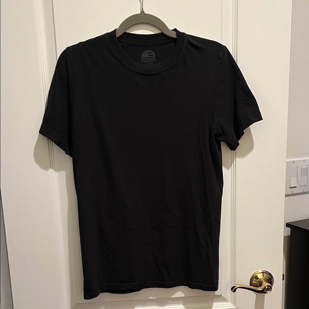 Jockey Men's Black Short Sleeve Tee